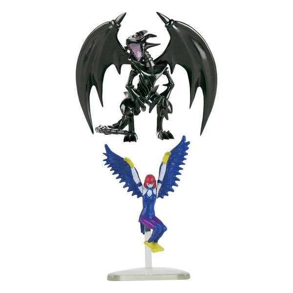 Yu-Gi-Oh! Actionfiguren 2er Pack Red-Eyes Black Dragon & Harpie Lady 10 cm