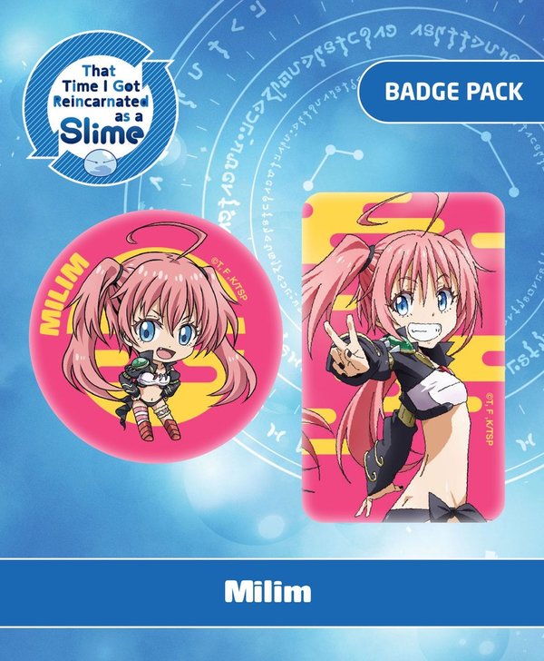 That Time I Got Reincarnated as a Slime Ansteck-Buttons Doppelpack Milim
