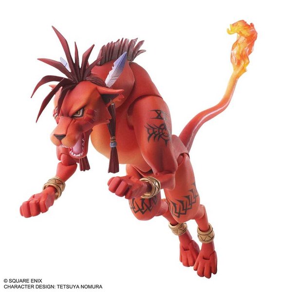 Final Fantasy VII Bring Arts Actionfigur Red13 17 cm